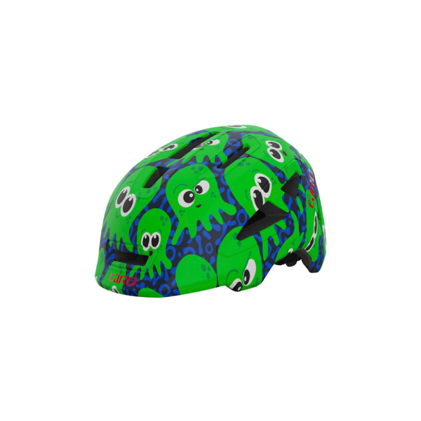 Giro Scamp II Helmet, matte midnight/bright green inked, XS 45-49