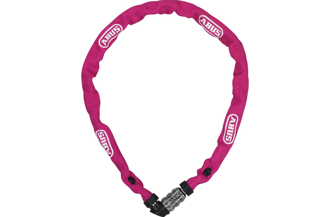 ABUS Kettenschloss 1200/60 Web Code ohne Halter pink