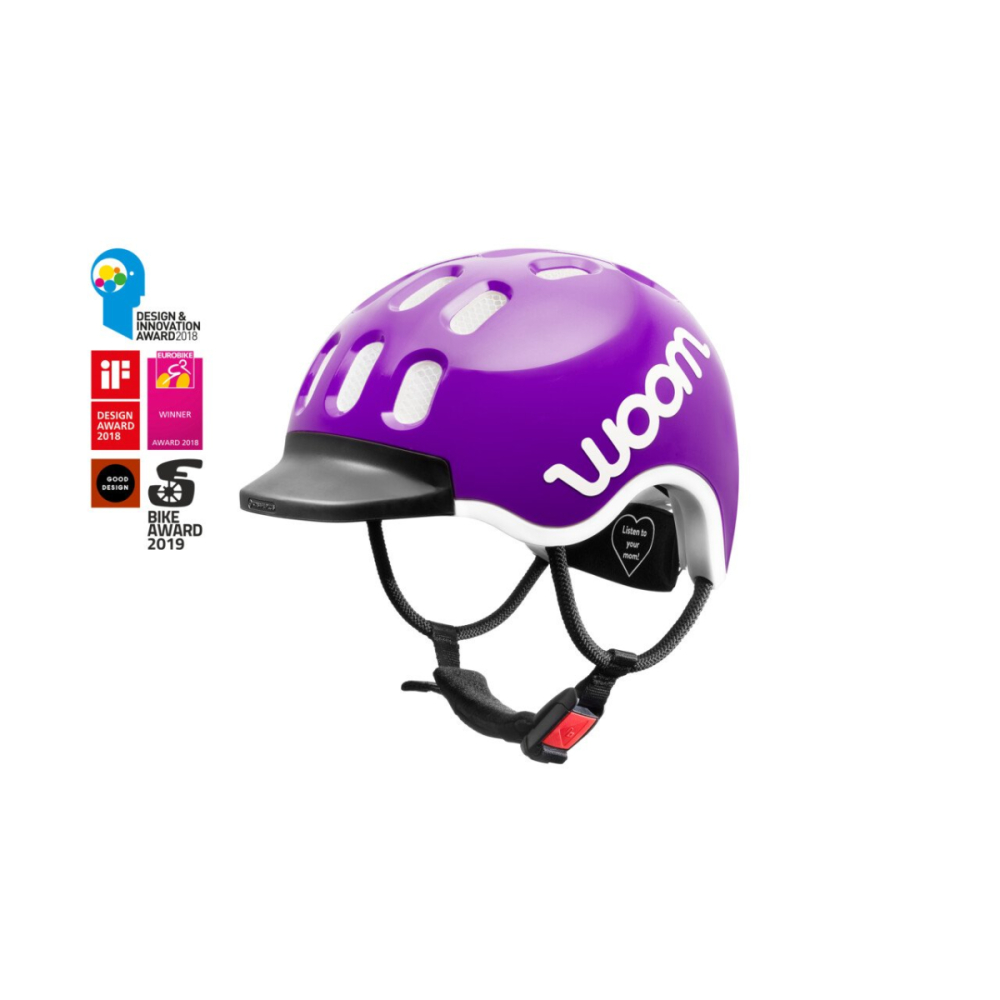 Woom Woom KIDS Helmet, Purple, Gr.XS