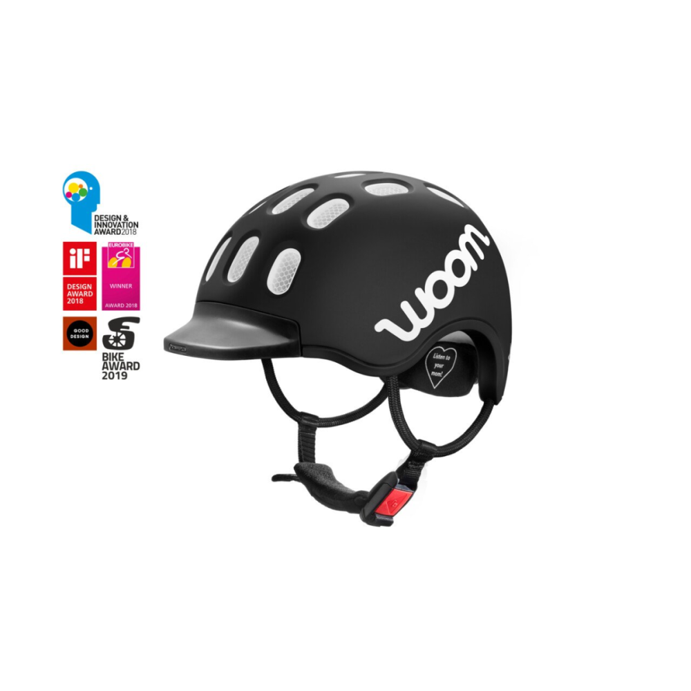 Woom Woom KIDS Helmet, Black, Gr.M