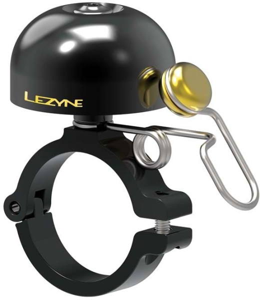 Lezyne Classic Brass Bell- Hm, black